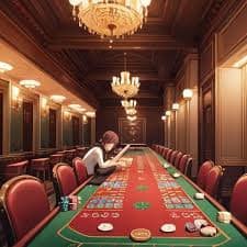 Suasana live casino games di hokibet855 dengan dealer langsung